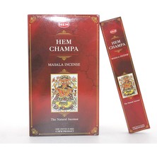 Jupiter Hem Champa Masala Aromalı Çubuk Tütsü 15 gr