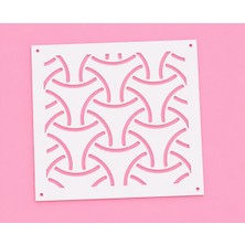Besing Sashiko Büyük Geometrik Şablon | Kumaş Çizim Kalıbı | Nakış & Quilting Yardımcısı