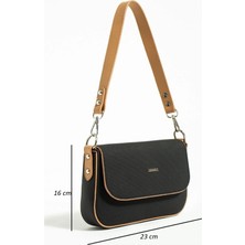 Just Polo Kadın Krem Camel El ve Omuz Çantası 346005MH