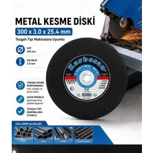 Karbosan 300X3.0 mm Metal Kesici Disk Kesme Taşı 300 mm