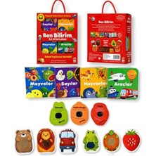 Ematcrt Ben Bilirim Ingilizce Destekli Ilk Kitaplarım (4 Kitap + 6 Magnetli Dokun Hisset Kart)