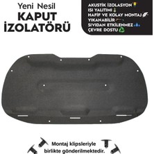 Empressco Citroen C Elysee Kaput Altı Izolatörü (2012 Sonrası) Uyumlu