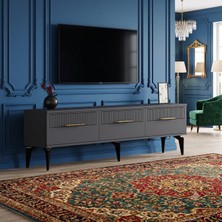 Yumedi Design TSA1840A - Emina Tv Stand , Tv Sehpası 180CM Antrasit