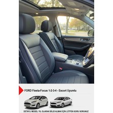 Gm Design Speed Serisi Pike Kumaş Oto Koltuk Kılıfı - (Ford Focus-Fiesta Ile Uyumlu)