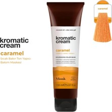 Belirtilmemiş Nook Kromatic Cream Caramel Saç Maskesi, Vegan ve Silikonsuz, Organik Aloe Vera ve Hindistan Cevizi