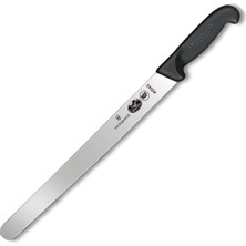 Belirtilmemiş Victorinox Fibrox Jambon Bıçağı, 30 Cm, Yuvarlak Bıçak, Paslanmaz, Paslanmaz Çelik, Bulaşık Makines