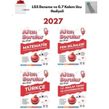 Nartest 2027 Lgs 8.sınıf Matematik, Fen, Türkçe, Inkılap Tarihi Altın Sorular Ileri Seviye Soru Bankası + 1 Lgs Deneme ve Kalem Ucu Hediyeli