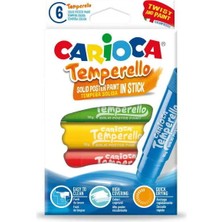 Carioca Temperello Stick Poster Boyama Kalemi 6 Renk (42739)