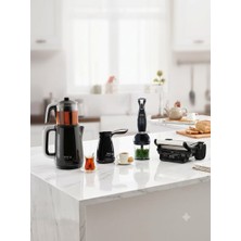 Tefal Elegance Mutfak Seti Siyah (Mastermix El Mikseri Hediye)