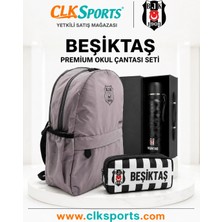 CLK Sports Beşiktaşl Okul Çantası , Kalem Çantası , Termos Matara Premium Okul Seti