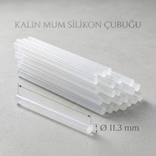 Ttt Kalın Mum Silikon Çubuğu - 11.3 mm - 1 Kilogram