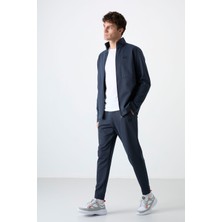 Air Jones Carlos İndigo Standart Kalıp Erkek Eşofman Takım - 85209