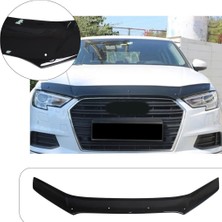 Empressco Audi A3 Uyumlu 2013-2017 Abs Piano Black Kaput Rüzgarlığı