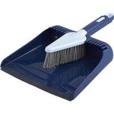 Belirtilmemiş Casabella Wayclean Elde Taşınabilir Açılı, Orta, Grey Dustpan ve Fırça Seti, Green ve Taupe