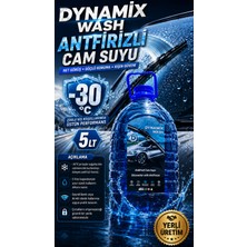 Dynamix Wash -30 C Antfirizli Oto Cam Suyu 5 Lt