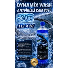 Dynamix Wash 1 Koli (20 Adet) Antifirizli Cam Suyu 1kg