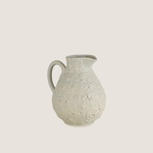 Belirtilmemiş Flowers Sürahi 19X16CM Açık Gri