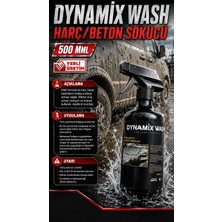 Dynamix Wash Beton/harç Kalıntısı Sökücü 500 ml Asidik Etkili Temizlik Ürünü Araç İçin