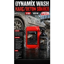 Dynamix Wash Harç/beton Sökücü 5 kg ve 500 ml (Hediye)