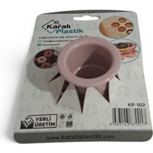 Loacandleco Pratik Donut Kek Kalıbı Hamur Kesici Şekillendirici Kalıp Aparatı Kurabiye Şekil Verme Aleti