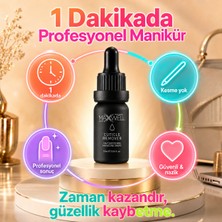 Maxwell Professional Cuticle Remover Tırnak Eti Temizleyici 10ML, Kesme Gerektirmeyen Hızlı Kütikül Yumuşatıcı, Manikür ve Pedikür Için Profesyonel Tırnak Eti Çıkarıcı