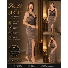 Sahram Ip Askılı Gecelikviskon