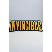 Hunga Invincible Logo - Masa Üstü Figür