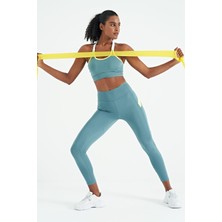 Tommy Life Mint Yeşili Sırt Detaylı Askılı Dar Kalıp Kadın Büstiyer - 97254