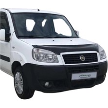 Empressco Fiat Doblo 2006-2011 Uyumlu Kaput Rüzgarlığı Parlak Kaput Koruyucu, Taş ve Böcek Önleyici