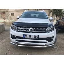 Empressco Vw Amarok Kaput Rüzgarlığı Koruyucu Parlak Siyah 2010- Uyumlu