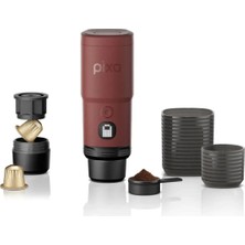 Wacaco Pixapresso Kırmızı- Şarj Edilebilir Pilli Taşınabilir Espresso Makinesi