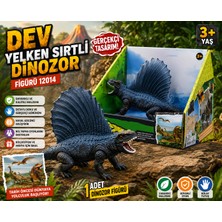 Trust Store Yelken Sırtlı Dinozor Figürü Gerçekçi Dinozor Oyuncağı Detaylı Tasarım Koleksiyon ve Oyun Figürü