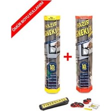 Empressco Pratik Sineklik Seti 75X150 cm ve 80X220 cm 2'li Paket