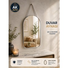 40CM Modern Askı Detaylı Dekoratif Ayna
