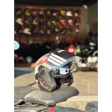 Motohat Yarım Kask (Güneş Vizörlü) - Mevzuata Uygun