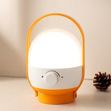 Akıllı Bayi 34 LED USB Şarjlı Kamp Lambası - Ayarlanabilir Işık, 2400MAH