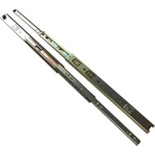 AvantajAl Serio 30 mm Genişlik 50 cm Teleskopik Bilyalı Çift Açılım Çekmece Rayı
