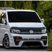Empressco Vw Transporter 2014+ Kaput Koruyucu Piano Black