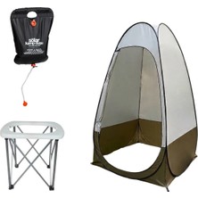 Yek Outdoor Lux Tam Otomatik Duş & Wc Konfor Seti 103X103X200CM