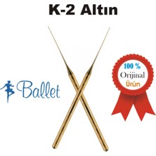Ballet Altın Kaplama Iğneli Epilasyon Iğnesi