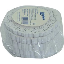 Belirtilmemiş Kağıt Bardak Altlığı 9 cm Dantel Desenli Beyaz 500  1 Paket