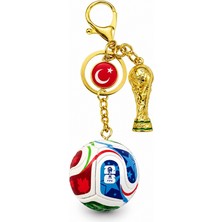 Netavantaj 2026 Yeni Fifa Dünya Kupası Figürlü Futbol Anahtarlık Çant