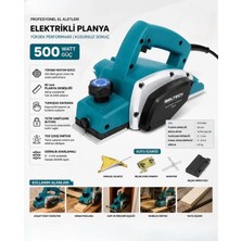 Ibeltech Ibl-Eea-09 Elektrikli 500 Watt Derinlik Ayarlamalı Planya Makinası