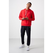 Air Jones Fiesta - Lacivert Pamuklu Kalın Yumuşak Dokulu Comfort Fit Nakışlı Erkek Eşofman Takım - 85255