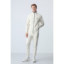 Air Jones Hugo Bej Jogger Erkek Eşofman Takım - 85198