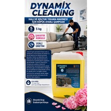 Dynamix Wash Otomat Köpük Ayarlı Halı ve Koltuk Yıkama Makinesi Deterjanı 5 kg Halı ve Koltuk Şampuanı