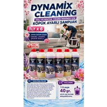Dynamix Wash Halı ve Koltuk Yıkama Makinesi Şampuanı 1kg x 6 Adet Lavanta, Şakayı, Japon Kiraz/sakura Çiçeği