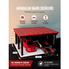 Ertu Hotwheels Mini Garaj 1:64 Diorama 3D Baskı