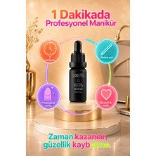 Maxwell Professional Cuticle Remover Tırnak Eti Temizleyici 10ML, Kesme Gerektirmeyen Hızlı Kütikül Yumuşatıcı, Manikür ve Pedikür Için Profesyonel Tırnak Eti Çıkarıcı