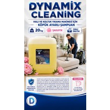 Dynamix Wash Otomat Köpük Ayarlı Halı ve Koltuk Yıkama Makinesi Deterjanı Elma Kokulu 20KG